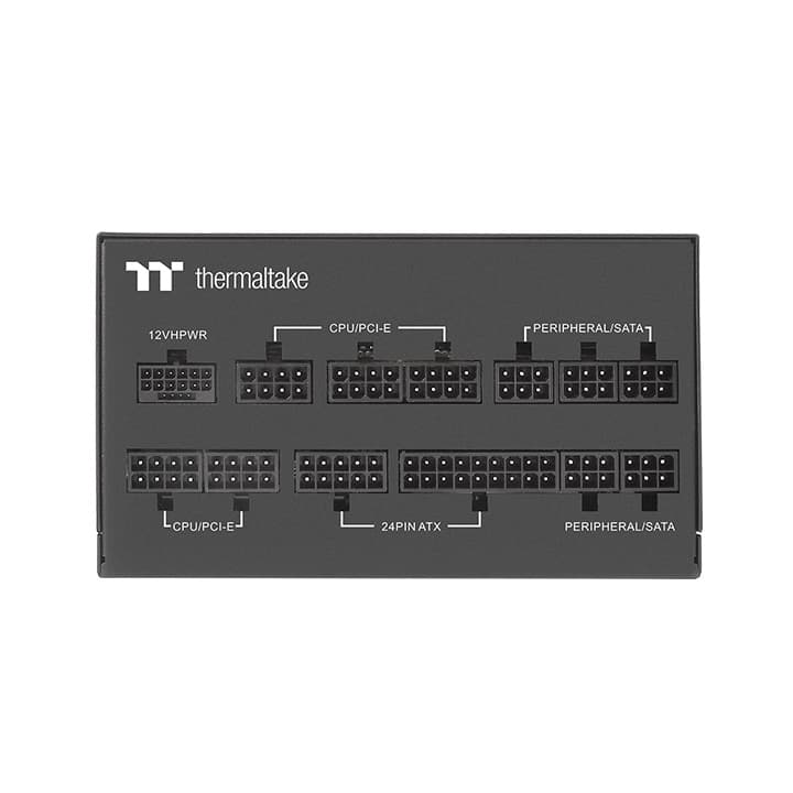 Thermaltake Thermaltake Toughpower GF3 Gold Full Modular Power Supply, TT Premium Edition, 1350W Max Capacity, 80 PLUS Gold, 140mm Ultra Quiet Smart Zero Fan, PCIe Gen 5.0 & ATX 3 .0, Black | PS-TPD-1350FNFAGK-4 - product view 2 of 6