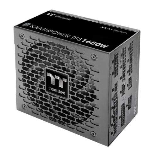 Thermaltake Thermaltake Toughpower TF3 1650W Fully Modular Power Supply (PSU), 80 PLUS Titanium, ATX 3.1 & PCIe 5.1 Ready, Dual 12V-2x6 (600W) Connectors | PS-TPD-1650FNFATK-1 - product view 2 of 6