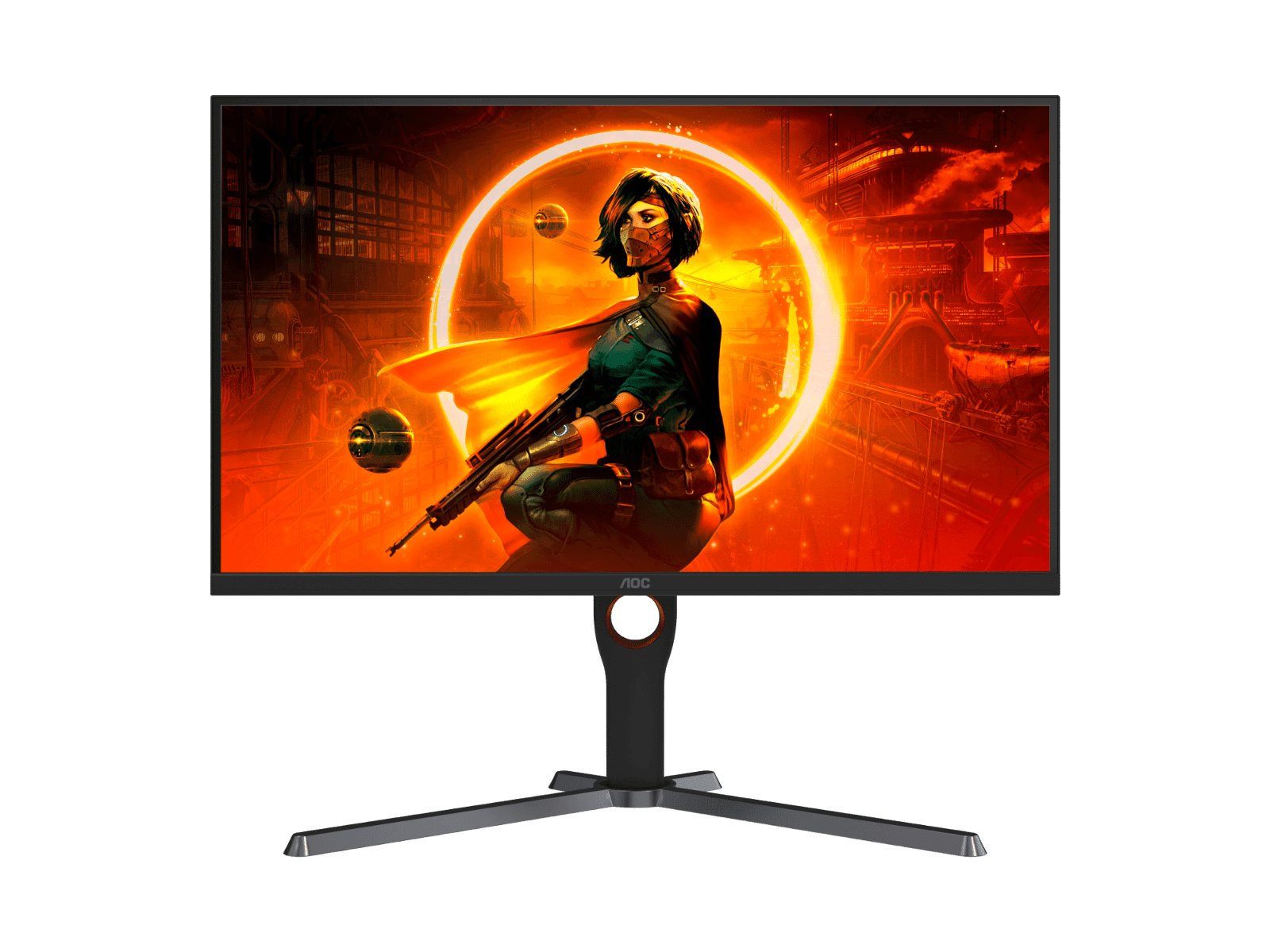 AOC AOC Q27G3ZE Gaming Monitor, 27" QHD IPS Display, Up to 240Hz Refresh Rate, 0.5 (MPRT) Response Time, AMD FreeSync Premium Technology, 1.07b Color Display, Black | Q27G3ZE/89 - product view 1 of 5