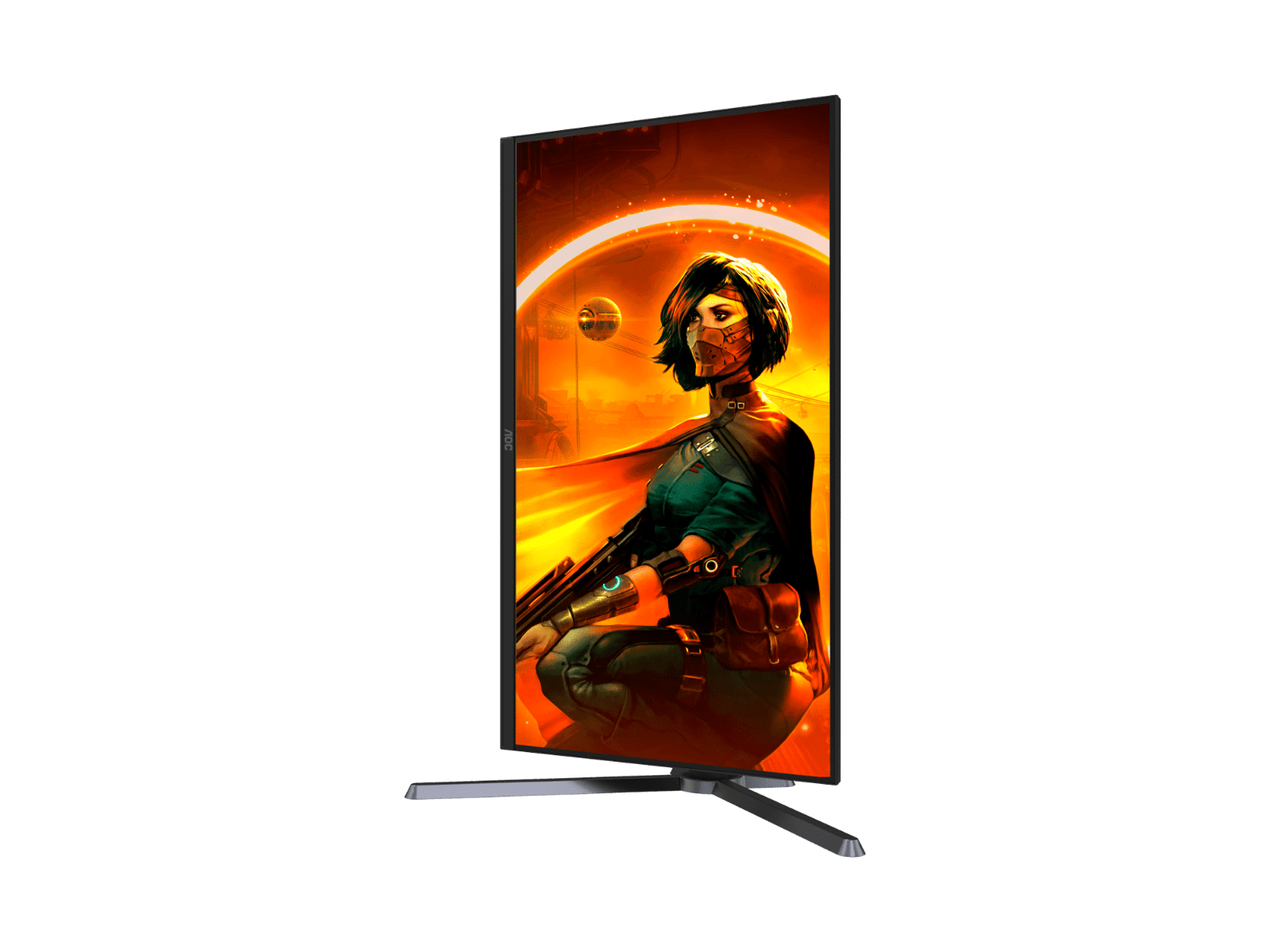 AOC AOC Q27G3ZE Gaming Monitor, 27" QHD IPS Display, Up to 240Hz Refresh Rate, 0.5 (MPRT) Response Time, AMD FreeSync Premium Technology, 1.07b Color Display, Black | Q27G3ZE/89 - product view 2 of 5