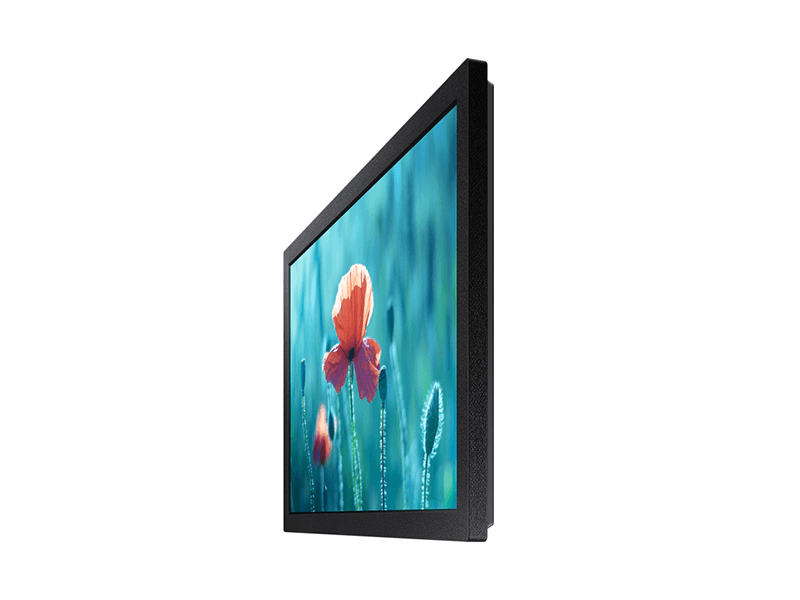 SAMSUNG Samsung QB13R-M Series 13" Interactive Display for Business, 1,920 x 1,080 ADS Panel, Tizen 4.0 OS, 8GB Flash Memory, HDMI, USB, Audio Out, RJ45 In, RS232 In, WiFi | LH13QBRMBGCXUE - product view 3 of 7
