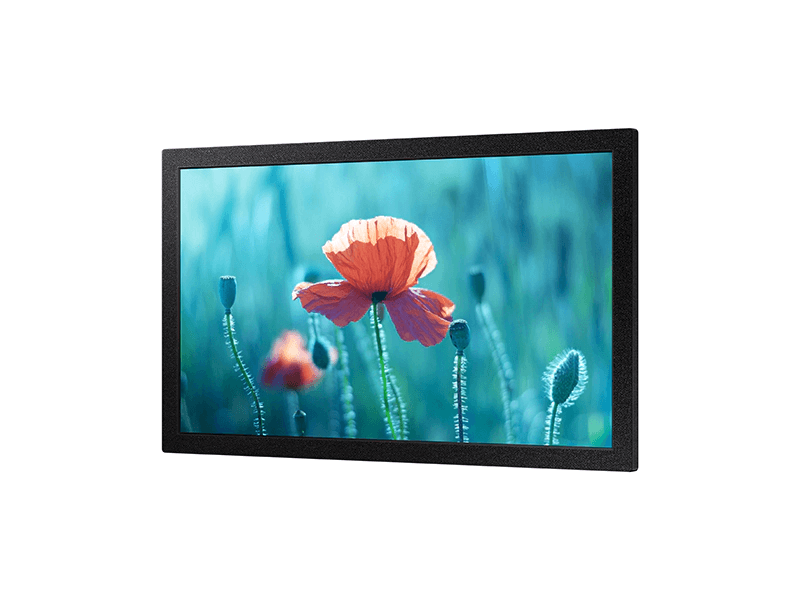 SAMSUNG Samsung QB13R-M Series 13" Interactive Display for Business, 1,920 x 1,080 ADS Panel, Tizen 4.0 OS, 8GB Flash Memory, HDMI, USB, Audio Out, RJ45 In, RS232 In, WiFi | LH13QBRMBGCXUE - product view 2 of 7