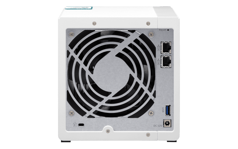 QNAP QNAP TS-431K NAS 4CORE 1.7GHZ/1GB RAM DD3/4X SATA/2X GBE/3X USB 3.2 GEN1/SNAPSHOTS | TS431K - product view 3 of 5