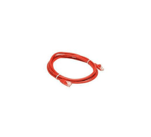 D-link D-Link CAT6 UTP 24 AWG PVC Round Patch Cord, 4 Unshielded Twisted Pair (UTP) Cable, solid copper, 24 AWG Conductor Size, HD-PE, PVC UL94V-0, 1m Red | NCB-C6UREDR1-1 - product view 1 of 1
