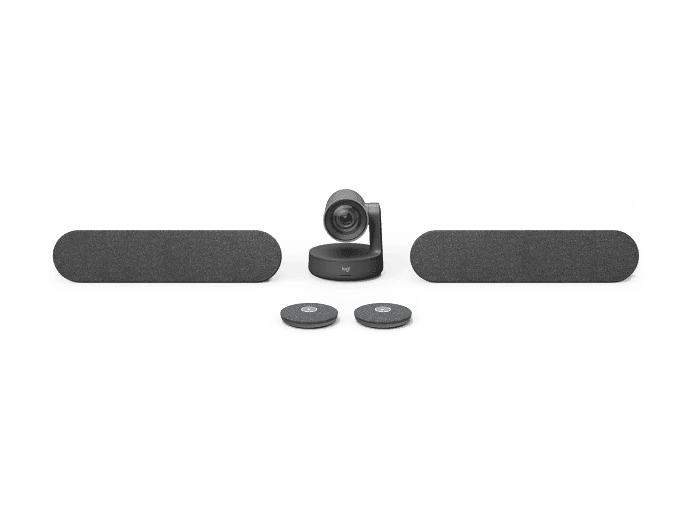 Logitech Rally Plus Premier Modular Video Conferencing System, For Extra Large Rooms, With 2x Rally Speakers, 2x Microphone, Up to 3840 x 2160 Resolution, SuperSpeed USB 3.0 Interface Type, Black | 960-001242 – Buy Online