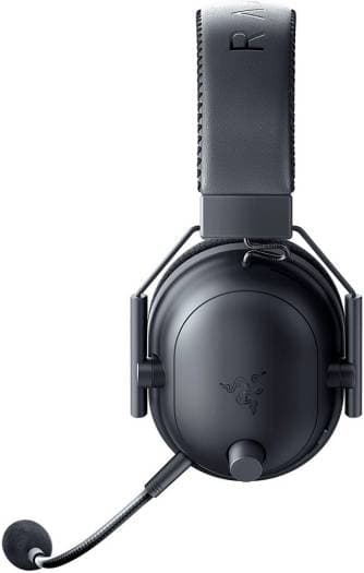 RAZER Razer BlackShark V2 Pro 2023 Edition Gaming Headphones, TriForce Titanium 50mm Drivers, Unidirectional Pick-Up Pattern, THX Spatial Audio, 2.4GHz & BT5.2 Connectivity, Black | RZ04-04530100-R3M1 - product view 2 of 6