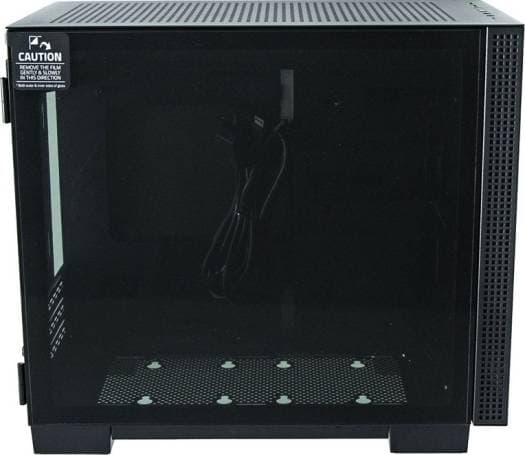 RAZER Razer Tomahawk Mini-ITX Gaming Case Dual-Sided Tempered Glass Swivel Doors, Ventilated Top Panel, Chroma RGB Underglow Lighting, Built-In Cable Management, Classic Black | RC21-01400100-R3M1 - product view 1 of 4