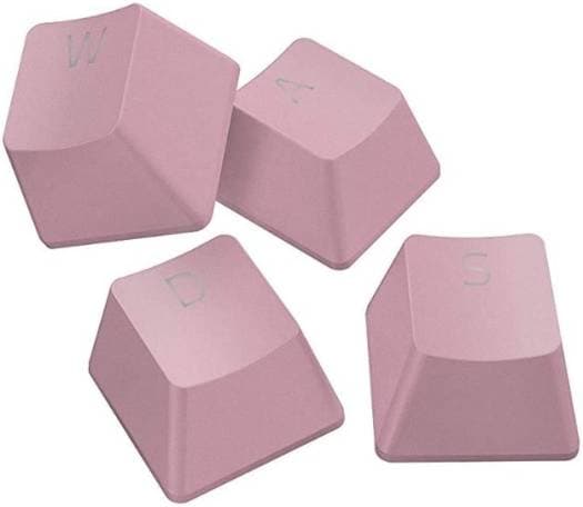 RAZER Razer PBT Keycap Upgrade Set, Doubleshot Molding With Ultra-Thin Font, Fits All Mechanical and Optical Keyboards, US and UK Layout, Quartz Pink | RC21-01490300-R3M1 - product view 2 of 3
