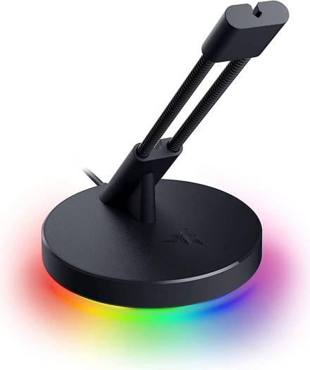 Razer Mouse Bungee V3 Chroma, Razer Chroma RGB Underglow Lighting, Spring Arm, Clip-On Cable Catch, Rust-Resistant Spring Arm, Anti-Slip Feet, Black | RC21-01520100-R3M1 – Buy Online