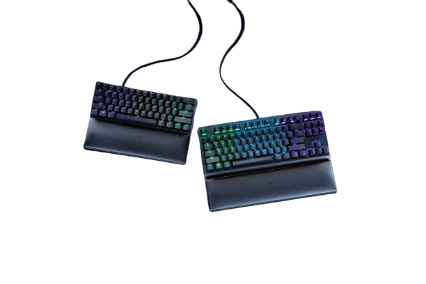 RAZER Razer Ergonomic Wrist Rest for Mini Keyboards, Plush leatherette memory foam cushion Ergonomic design Anti-slip rubber feet | RC21-01720100-R3M1 - product view 3 of 4