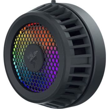 RAZER Razer Chroma MagSafe Compatible Phone Cooler, Advanced Smartphone Cooling Technology, Twelve RGB LEDs, USB Type-C Power Cable, 7 Blade Fan, Up to 6400 Rpm, For iPhone Only | RC21-01790100-R3M1 - product view 1 of 4