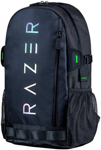 RAZER Razer Rogue 13 Backpack V3, 100% Polyester Material, TPU Padded Scratch Proof Interior, Tear & Water-resistant Exterior, Up to 13" Laptop Dedicated Slot, Black | RC81-03630101-0000 - product view 2 of 3
