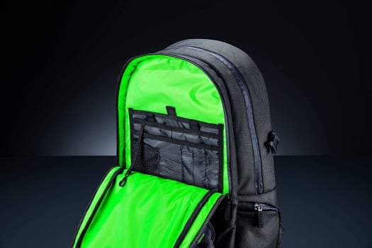 RAZER Razer Rogue 38.1 cm (15"), Waterproof, Molle Webbing, Chromatic Wordmark, Compact Travel Backpack - BLACK | RC81-03640101-0000 - product view 2 of 4