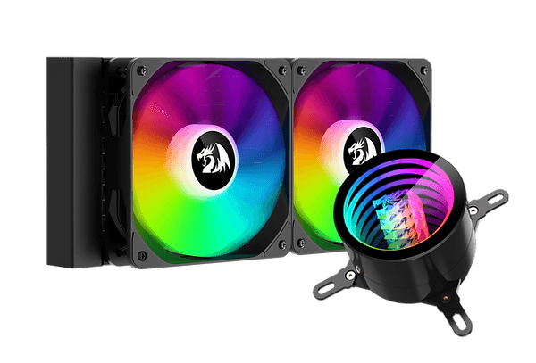 Redragon Redragon CCW-3011 aRGB Liquid CPU Cooler, Aluminum Heatsink, Black | CCW-3011 - product view 2 of 4
