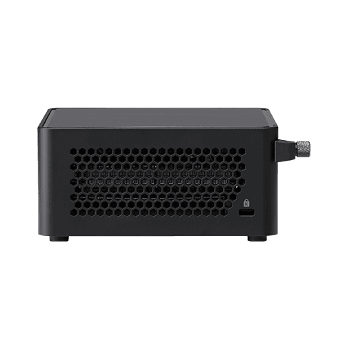 Asus ASUS NUC 14 Pro Mini-PC RNUC14RVHU500003I Barebone Kit, Intel Core Ultra 5 125H, Intel Graphics, 2x SODIMM Slots, 1x SATA 2.5in SSD/HDD Storage Slot, EU Cord, DOS, Black | 90AR0062-M00090 - product view 3 of 3