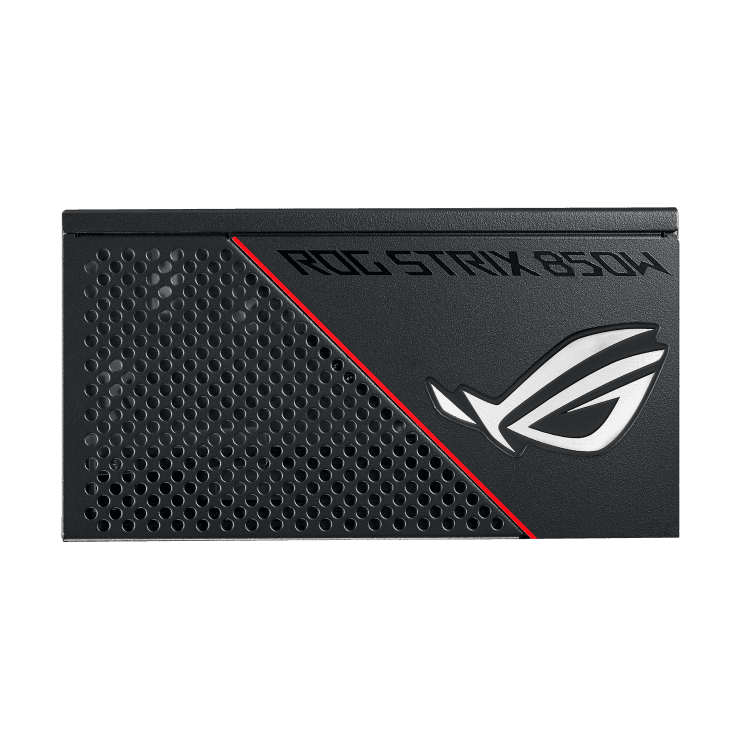 Asus ASUS ROG Strix 850G, 850W PSU, 80 Plus Gold, Frozen Silence, Fully Modular, Dual Ball Fan Bearing, Black | 90YE00A3-B0NA00 - product view 3 of 7