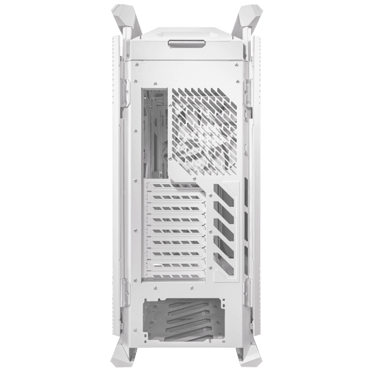 Asus ASUS ROG Hyperion GR701 E-ATX PC Case, Tempered Glass Side Panels, Up to 420mm Dual Radiator, 4x140mm Fans, Metal GPU Holder, ARGB Fan Hub, 60W Fast Charging, White | 90DC00F3-B39000 - product view 3 of 10