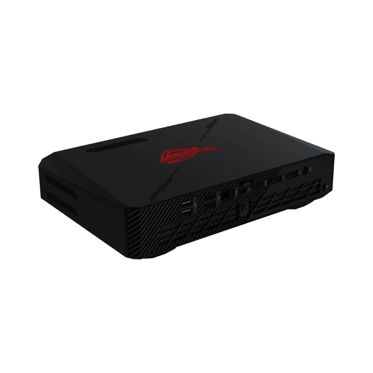 Asus ASUS ROG NUC 970 UC Mini Gaming PC, Intel Core Ultra 9 185H CPU, NVIDIA RTX 4070, 32GB (2x16GB) DDR5 5600MHz, 1TB SSD, Intel Killer WiFi 6E+ BT, Win 11 | 90AS0051-M00100 - product view 3 of 7
