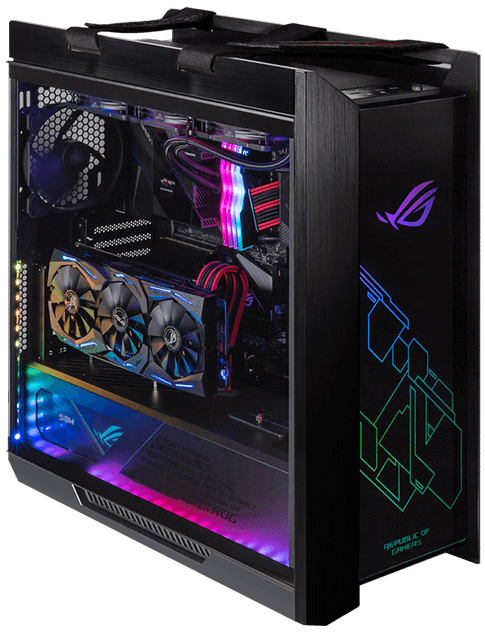 Nanotech Nanotech Master Simulator PC: Core i9-13900K 3GHz, RTX 4090 24GB OG OC, 64GB (2 x 32GB) DDR5 5200 MT/s, 2TB NVMe SSD, 1000W ATX 80 Plus Gold, with AIO Liquid CPU Cooler, WiFi+BT, Win 11 Pro, 1 Year Warranty  - product view 2 of 4