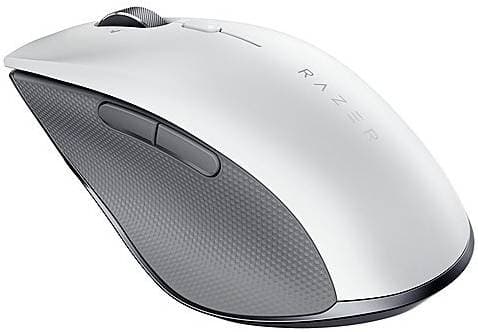 RAZER Razer - Pro Click Wireless Gaming Mouse with Humanscale Designed, 2.4GHz Hyperspeed /Multi-host BLE / Wired, 16000 DPI Optical, 8 Prog Buttons, Up to 400H Battery Life White | RZ01-02990100-R3G1 - product view 2 of 6