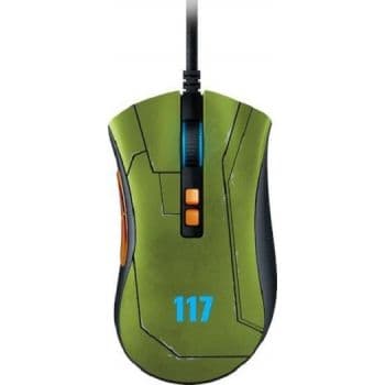 RAZER Razer DeathAdder V2 Wired Optical Gaming Mouse - Halo Infinite Edition, Chroma RGB Lighting, 20000 Dpi Sensitivity, 8 Programmable Buttons, 650 IPS Tracking Speed | RZ01-03210300-R3M1 - product view 2 of 3