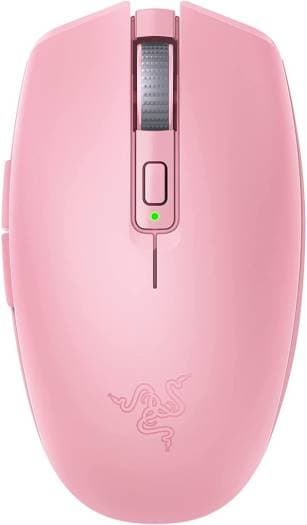 RAZER Razer Orochi V2 Wireless Gaming Mouse, 5G Advanced 18K DPI Optical Sensor, Mechanical Mouse Switches, 2 Wireless Modes, Ultra-Lightweight, Up to 950Hrs Battery Life - Quartz Pink | RZ01-03731200-R3G1 - product view 2 of 5