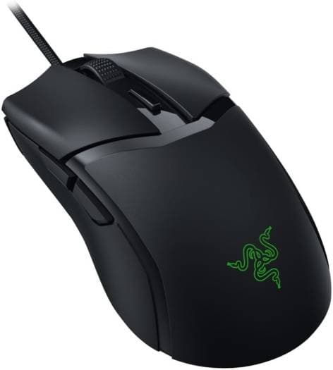 Razer Cobra Gaming Mouse, Wired-Razer Speedflex Cable, 8500 DPI Optical Sensor, 6 Programmable Buttons, Optical Mouse Switches Gen-3, 100% PTFE Mouse Feet, Black | RZ01-04650100-R3M1