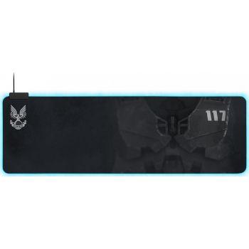 RAZER Razer Goliathus Chroma RGB Extended Gaming Mouse Mat - Halo Infinite Edition, Non Slip Rubber Base, Customizable RGB Lighting, Cloth Material, Black | RZ02-02500600-R3M1 - product view 2 of 4