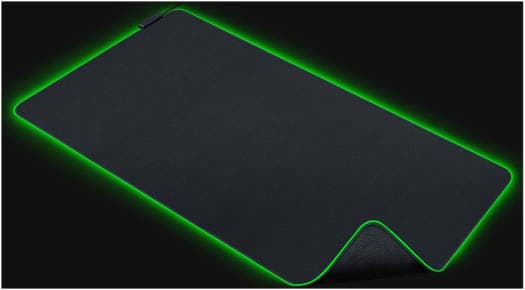 RAZER Razer Goliathus Chroma Gaming Mouse Mat, Micro Textured Cloth Surface, Large 3XL Size, Optimized For All Sensitivity Settings and Sensor, 3.5mm Thickness, 550W x 1200L mm, Black | RZ02-02500700-R3M1 - product view 2 of 5