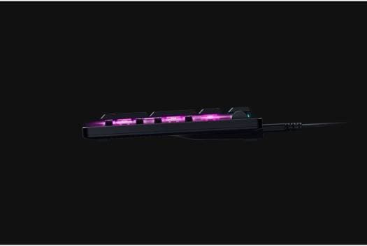 RAZER Razer DeathStalker V2 Pro TKL Wireless Gaming Keyboard, Low-Profile Optical Switches, Linear Red, HyperSpeed Wireless, 50H Battery, Ultra-Durable Coated Keycaps, Chroma RGB | RZ03-04370100-R3M1 - product view 3 of 5