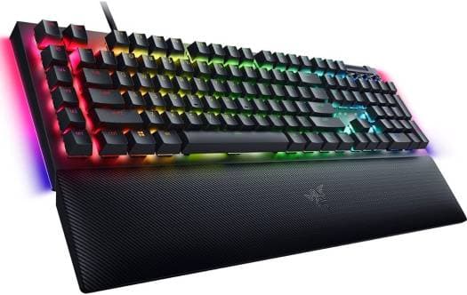 Razer BlackWidow V4 Mechanical Gaming Keyboard, Razer Green Switches, Wired Connectivity, Multi-Function Roller, 6 Macro Keys, Doubleshot ABD Keys, English Layout, Black | RZ03-04690100-R3M1 thumbnail 4
