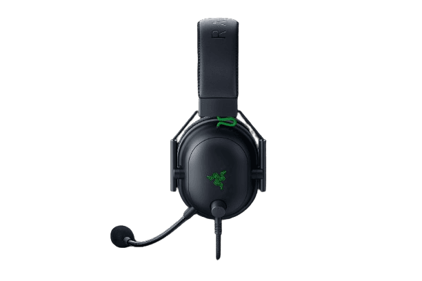 Razer BlackShark V2 Black Multi-platform wired esports headset, Triforce Titanium 50 mm Drivers, HyperClear Cardioid Mic With USB Sound Card, Foam Ear Cushions,  PC, Mac, PS4, Xbox One, and mobile devices | RZ04-03230100-R3M1 - product view 3 of 4