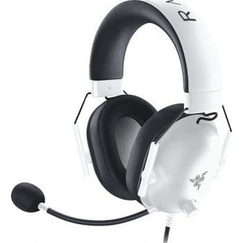 RAZER Razer BlackShark V2 X Wired Esports Gaming Headset, 7.1 Surround Sound, 50mm Drivers, 240g Lightweight Build, Noise Cancelling Mic, Hybrid Memory Foam Cushions Comfort, White | RZ04-03240700-R3M1 - product view 2 of 5