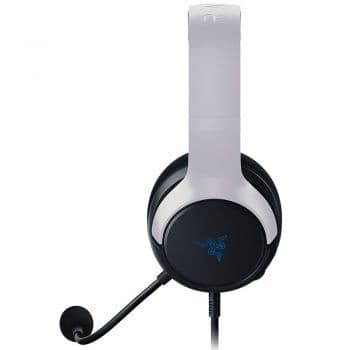 RAZER Razer Kaira X for PlayStation (2021)/PC/Mobile Wired Gaming Headset, Over Ear, Unidirectional Mic, 50mm TriForce Drivers, White | RZ04-03970200-R3M1 - product view 3 of 4