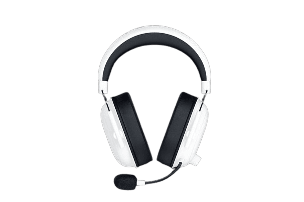 RAZER Razer BlackShark V2 HyperSpeed - White Wireless Ultra-Lightweight Esports Headset, 12 Hz ??? 28 kHz, Up to 70 hours, Unidirectional, Oval Ear Cushions, 280g Lightweight Design, Super Wideband Mic, TriForce Titanium 50 mm Drivers | RZ04-04960200-R3M1 - product view 1 of 4