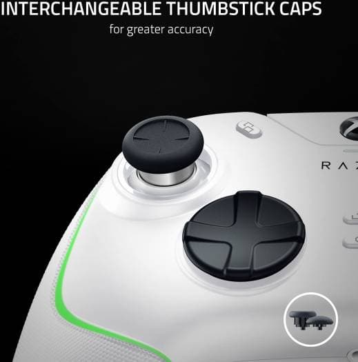 RAZER Razer Wolverine V2 Chroma Wired Gaming Pro Controller, RGB Lighting, Remappable Buttons & Triggers, Mecha-Tactile Buttons & D-Pad, Trigger Stop-Switches, for Xbox X|S & One, White | RZ06-04010200-R3M1 - product view 1 of 6