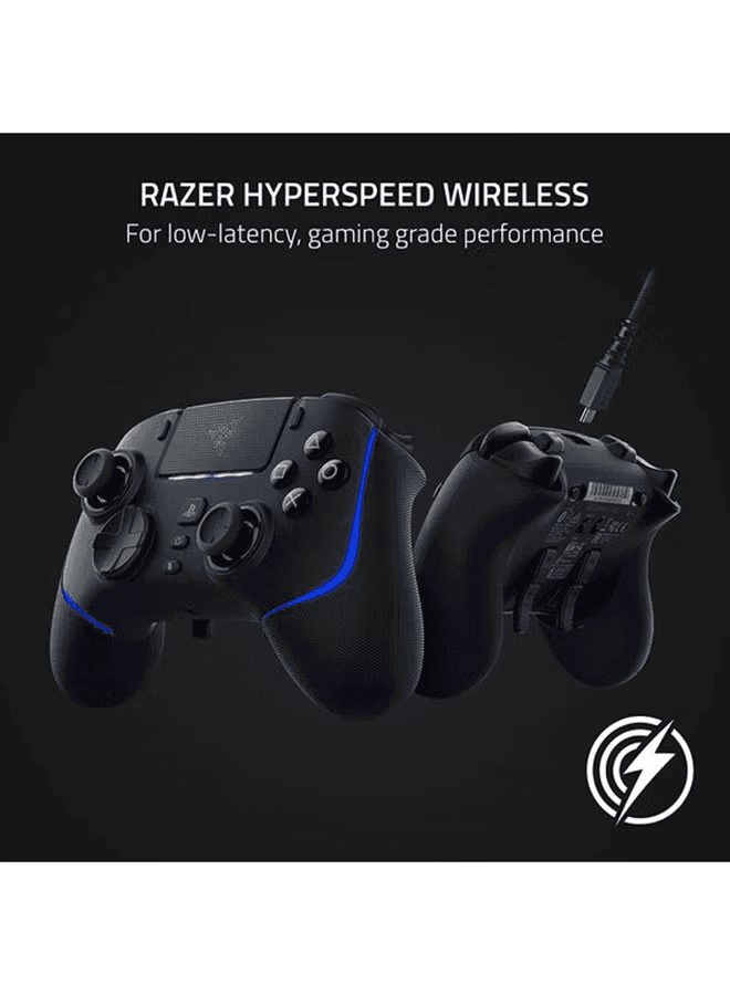 RAZER Razer Wolverine V2 Pro - Black Wireless Pro Gaming Controller for PS5??? Consoles and PC, RGB Lighting, Remappable Buttons & Triggers, Mecha-Tactile Buttons & D-Pad, Trigger Stop-Switches, for Xbox X|S & One, Black | RZ06-04710100-R3G1 - product view 2 of 6