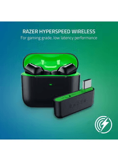 HIKVISION Razer Hammerhead HyperSpeed - Xbox Licensed Wireless Multi-Platform Gaming Earbuds, Up to 32.5 hours,  Omnidirectional | RZ12-03820200-R3G1 - product view 1 of 4