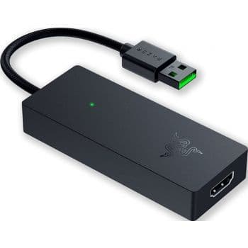 Razer Ripsaw X USB Capture Card, With Camera Connection, For Full 4K Streaming, 4K 30FPS Capture, HDMI 2.0 & USB 3.0 Connectivity, OBS & Streamlabs Compatible, Plug and Play | RZ20-04140100-R3M1 - product view 2 of 4