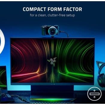 Razer Ripsaw X USB Capture Card, With Camera Connection, For Full 4K Streaming, 4K 30FPS Capture, HDMI 2.0 & USB 3.0 Connectivity, OBS & Streamlabs Compatible, Plug and Play | RZ20-04140100-R3M1 - product view 1 of 4