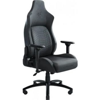RAZER Razer Iskur Fabric Edition Gaming Chair, Built-in Lumbar Support, Metal & Plywood Frame, 6cm Caster Wheel, 4D Armrests, 139 Degrees Back Angle, Dark Gray | RZ38-02770300-R3G1 - product view 3 of 4