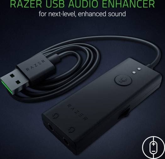 RAZER Razer Ifrit: Low Profile Design - Professional Grade Condenser Mic With Usb Audio Enhancer - Duo-Streaming Capability - Gaming, Streaming And Brocaster Headset | RZ82-02300100-B3M1 - product view 2 of 5
