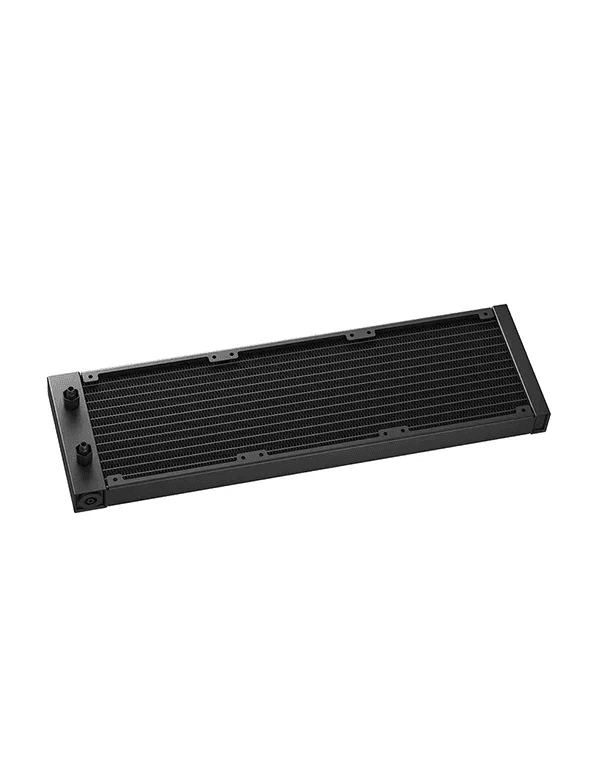 DEEPCOOL Deepcool LM360 AIO LCD ARGB Liquid Cooler,  2.4" IPS LCD Display, 6th-generation Pump, 2500～3600 RPM±10%, 66.23 CFM Fan Airflow, 3.27 mmAq Fan Air Pressure, Hydro Bearing, Black | R-LM360-BKDMMC-1 - product view 3 of 6