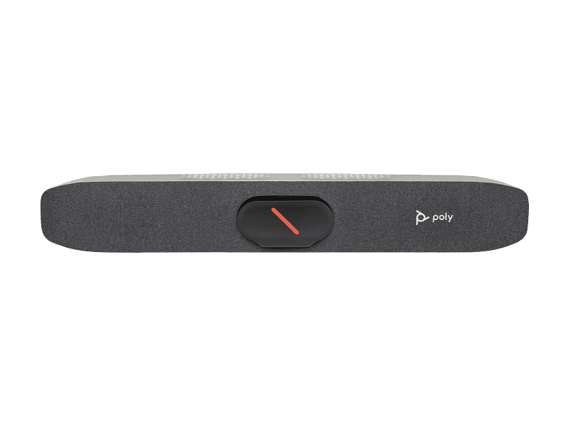 Hp HP Poly Studio R30 USB Video Bar With Poly DirectorAI Smart camera, 8 MP Camera 5x (without tracking); 4x (with auto tracking),  USB Type-C, 2x USB 2.0, Bluetooth 4.2, WiFi | 842D2AA#ABU - product view 2 of 4