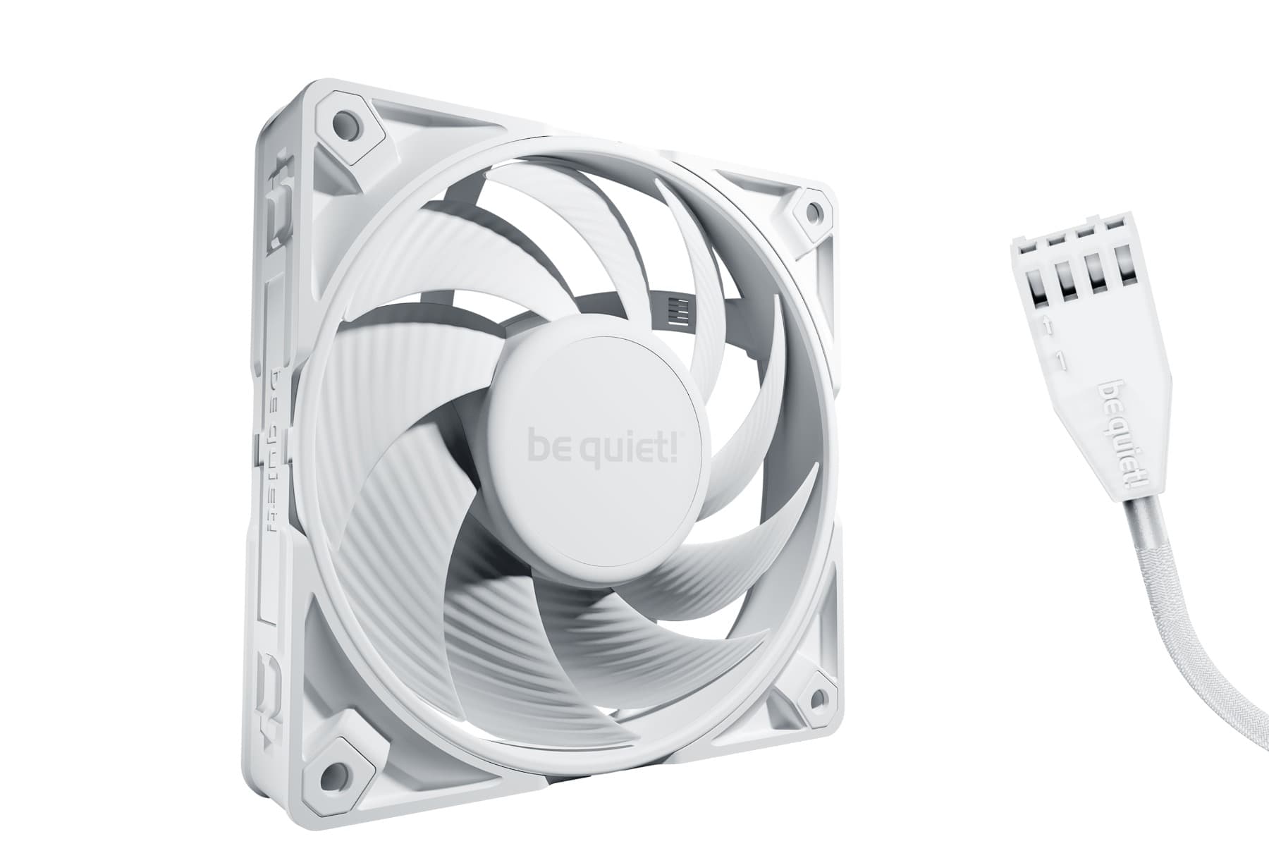Be quiet! Be Quiet SILENT WINGS PRO 4 120mm PWM White Case Fan | BL118 - product view 3 of 5