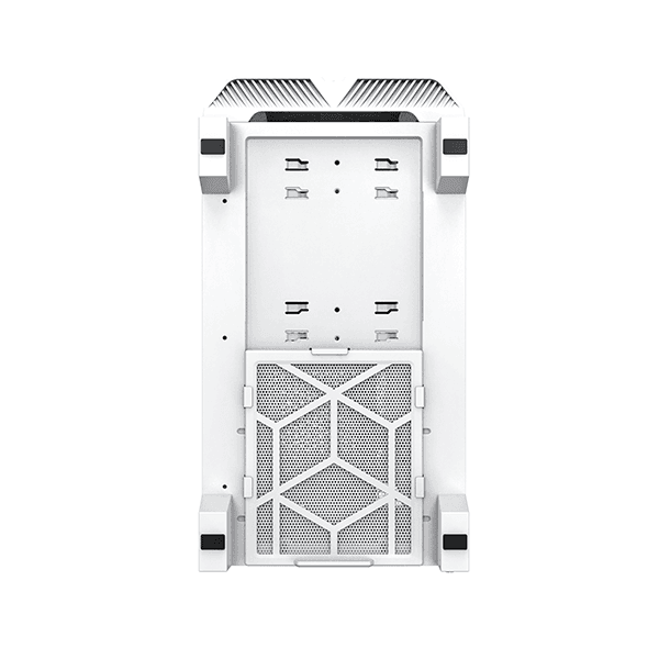 Montech Montech SKY ONE LITE Frost White High-End Budget ATX, Exceptional ARGB Lighting Show, Air Performance Fine Mesh, USB TYPE-C Port, All-Around Anti-Dust Design, 3x High Airflow Fans Pre-Installed, Easy Swivel Glass Side Panel | SKY ONE LITE - product view 2 of 5