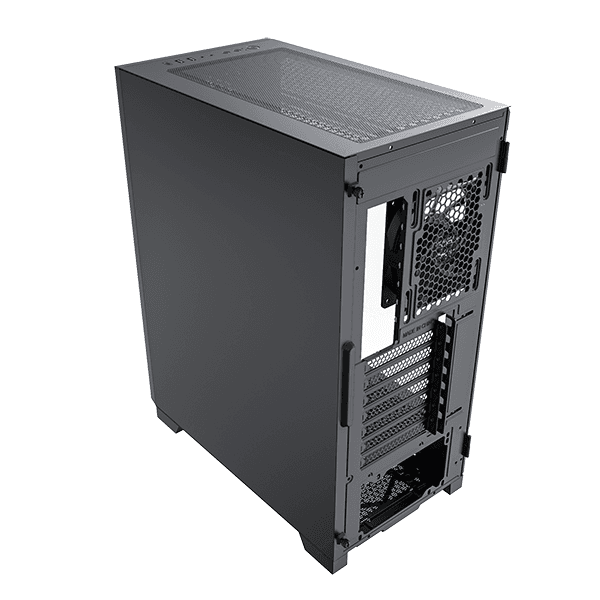 Montech Montech SKY ONE LITE High-End Budget ATX Case, USB TYPE-C Port,  "Air Performance Fine Mesh" Front Panel, All-Around Anti-Dust Design, 3x High Airflow Fans Pre-Installed, Easy Swivel Glass Side Panel, Black | SKY ONE LITE - product view 1 of 9
