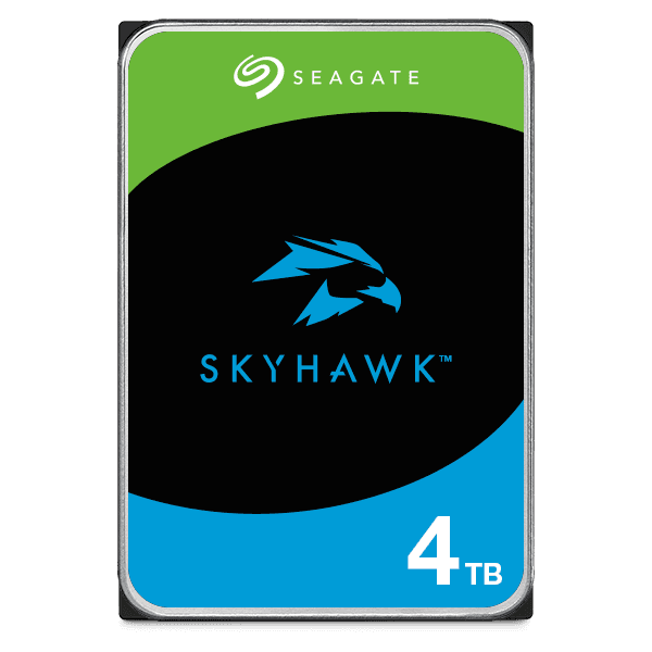 Seagate Seagate SkyHawk 4TB SATA Surveillance SATA III 3.5" Internal Hard Drive, Up to 64 HD Cameras, Up to 180 MB/s Sustained Transfer Rates, 256 MB Cache, 5400 RPM, 1 Million Hours MTBF | ST4000VX016 - product view 3 of 3