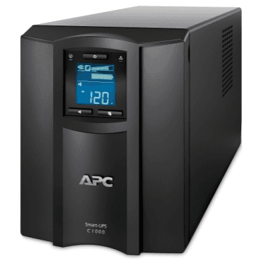 APC APC Smart-UPS C, Line Interactive, 1000VA, Tower, 230V, 8x IEC C13 outlets, SmartConnect port, USB and Serial communication, AVR, Graphic LCD | SMC1000IC  APC Smart-UPS 1000VA LCD,230V (SMC1000I) - product view 3 of 3