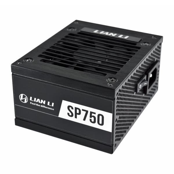LIAN LI  Lian Li SP750 Fully modular SFX 750W Power Supply, 80 Plus Gold Certified, Japanese Electrolytic Capacitor, Active PFC, Black | G89.SP750B.00UK - product view 1 of 5